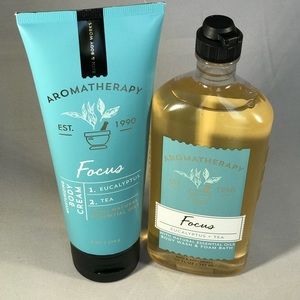 Aromatherapy Focus Body Cream & Wash
